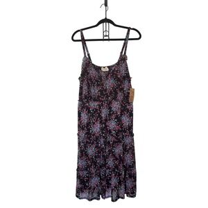 Just Found 3X Colorful Floral Vibrant Boho Tiered Casual Flowy Cottagecore